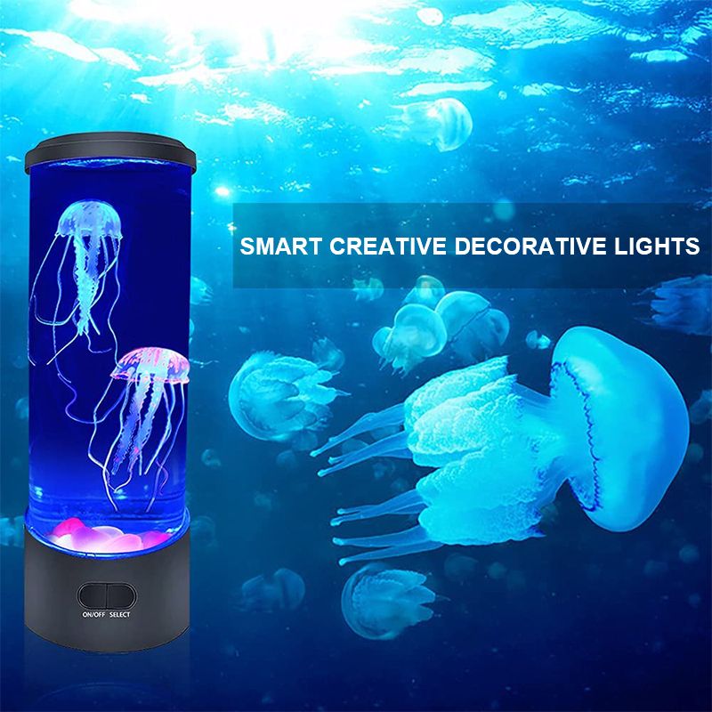 7 Color Aquarium Jellyfish Lamp