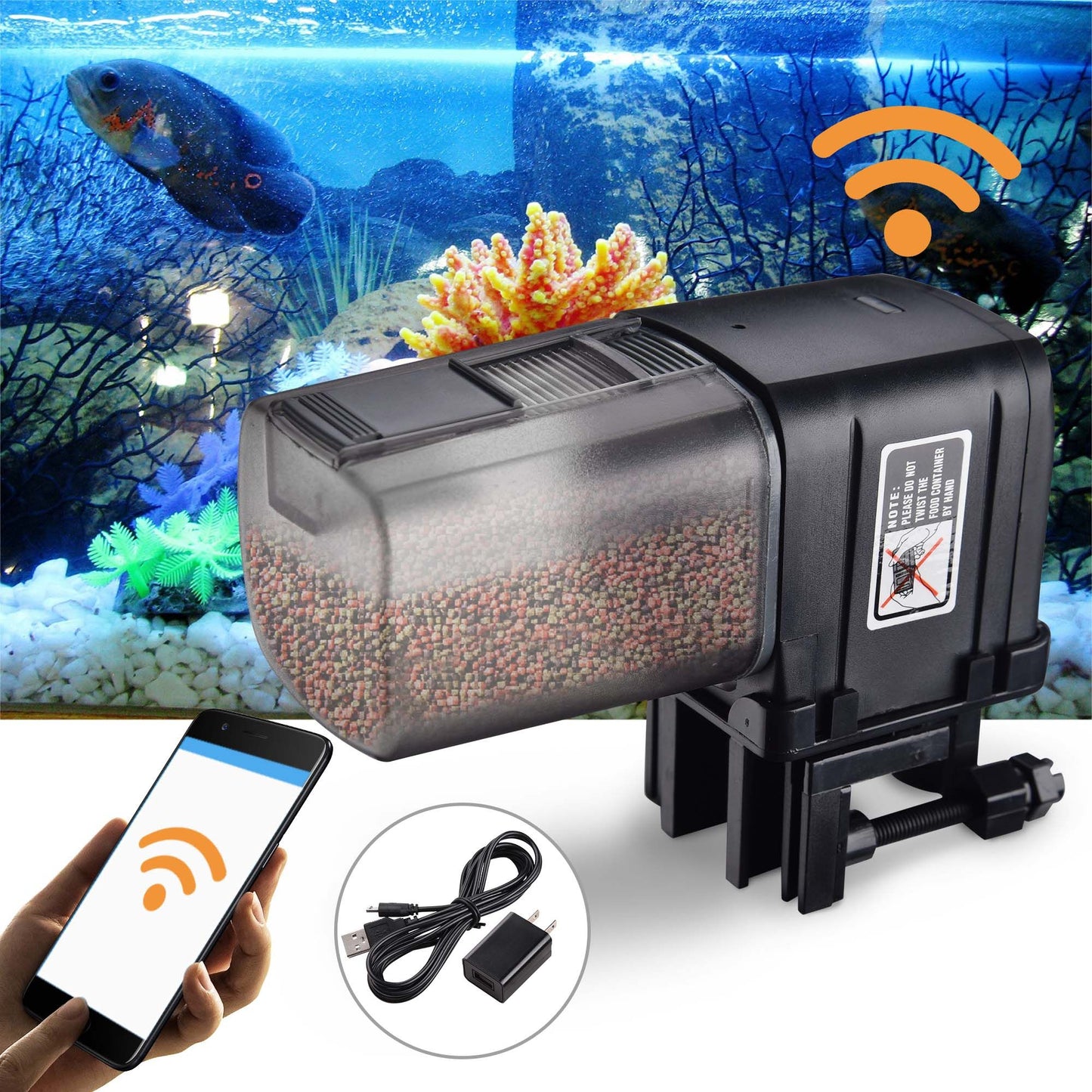 Automatic Aquarium Fish Feeder