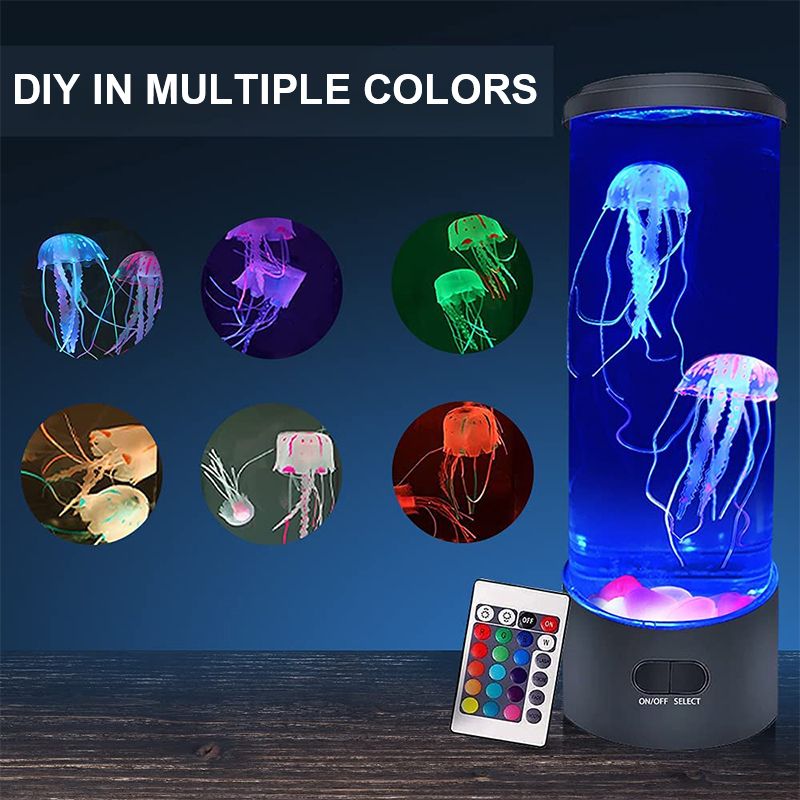 7 Color Aquarium Jellyfish Lamp