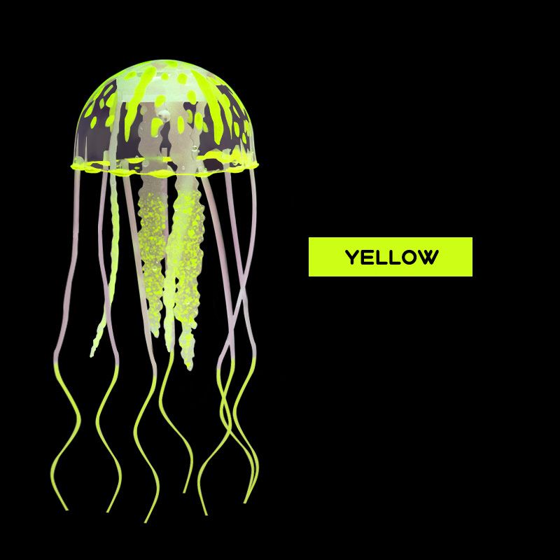 Aquarium Ornament; Glowing Jellyfish