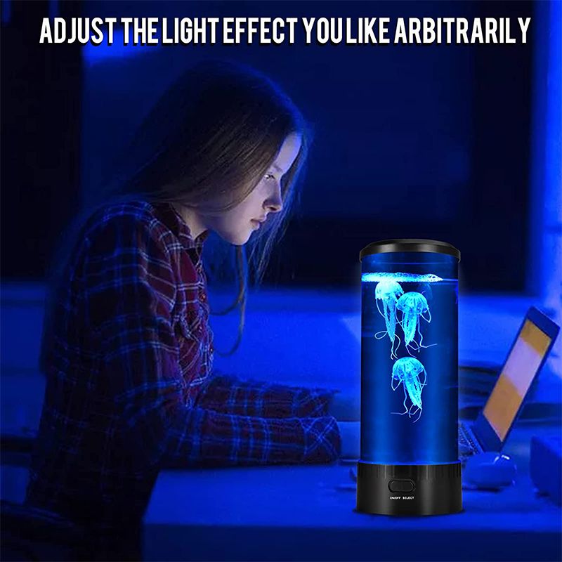 7 Color Aquarium Jellyfish Lamp