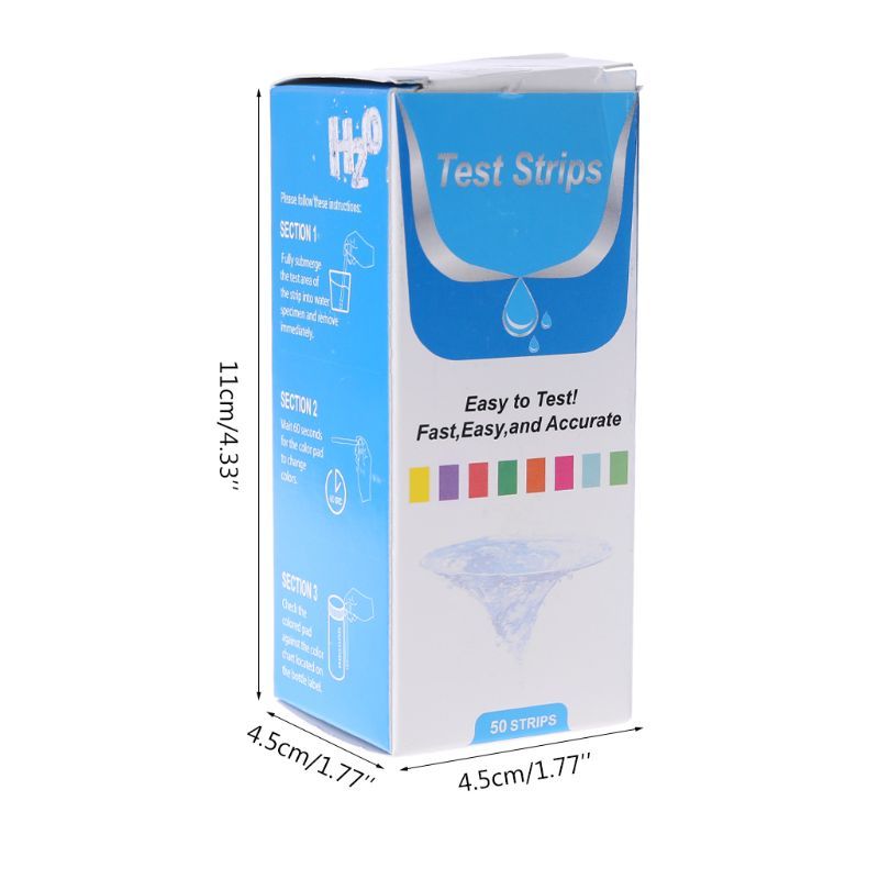 6 in 1 Test Strips for Aquarium Water