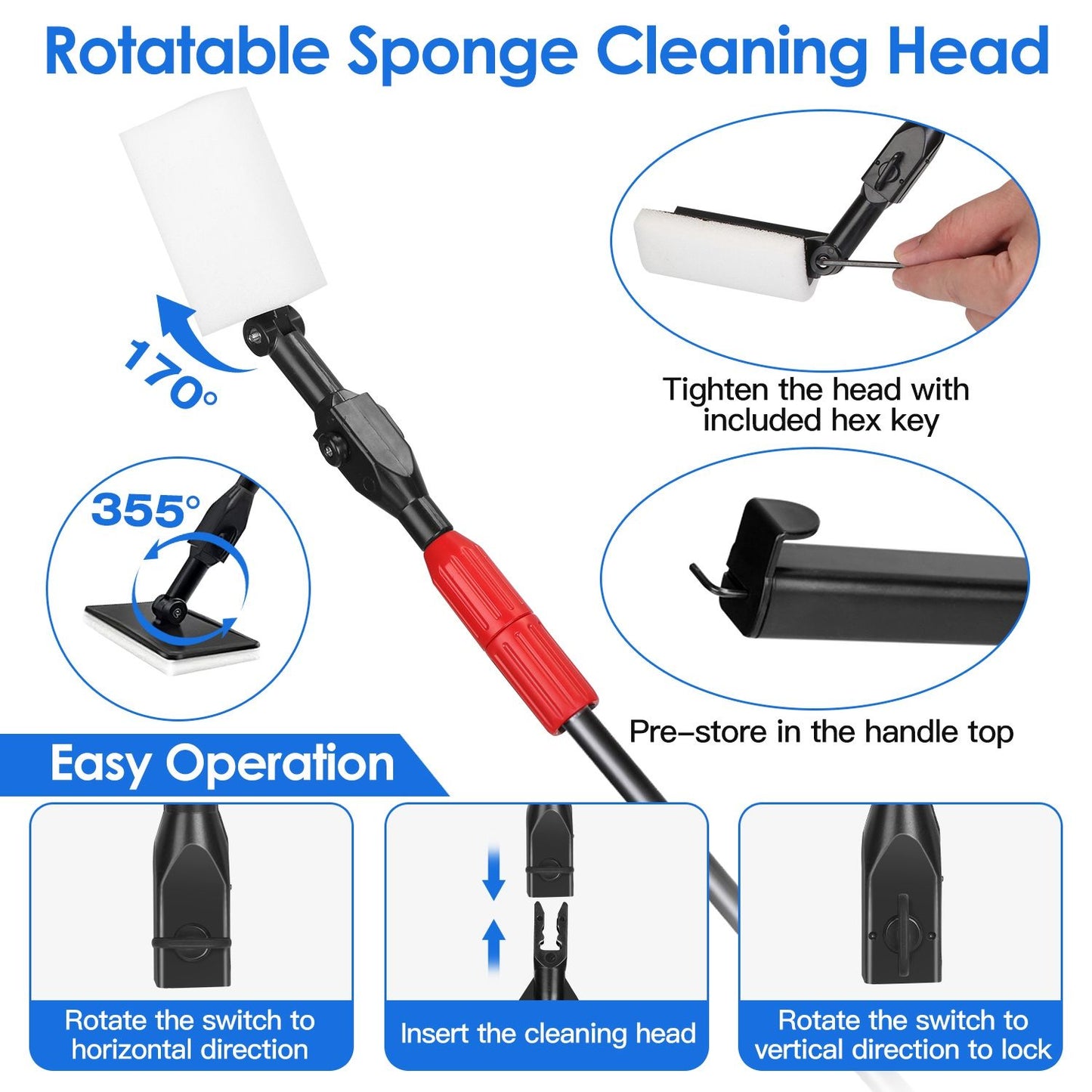 6 in 1 Aquarium Cleaning Tools