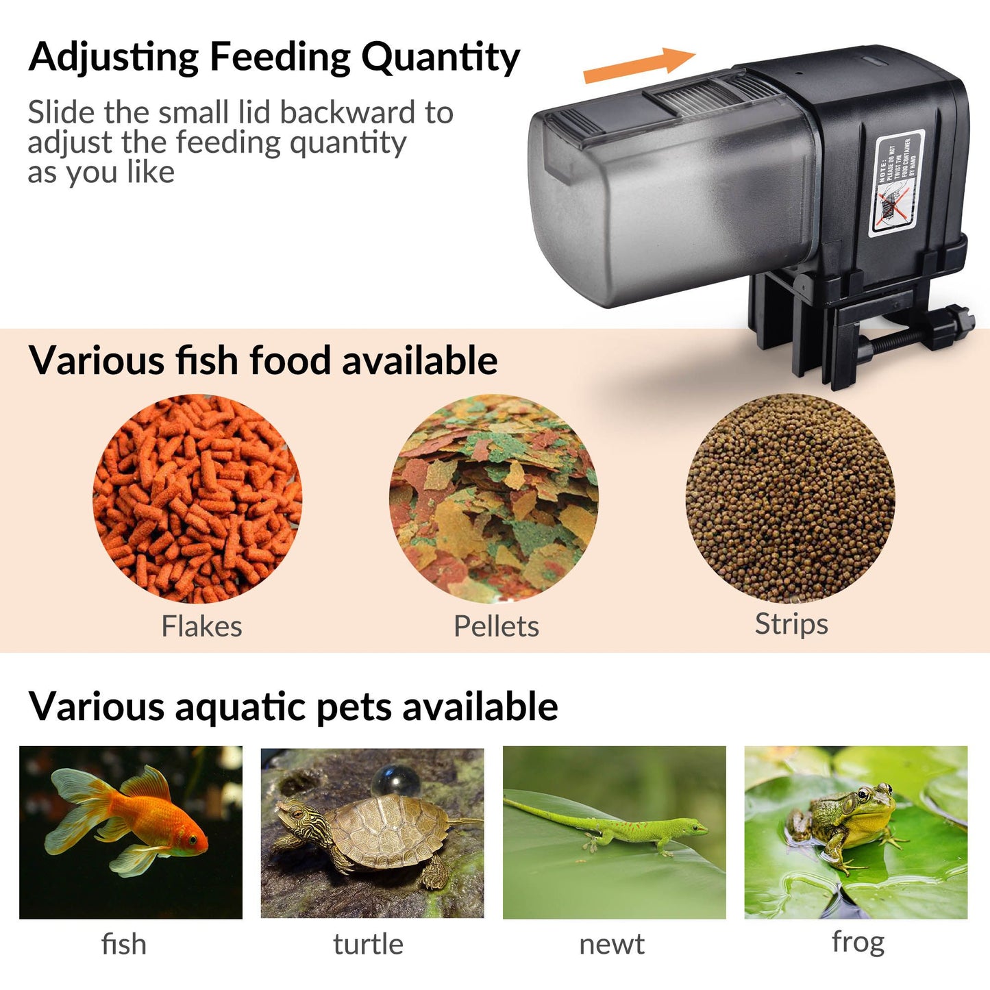 Automatic Aquarium Fish Feeder